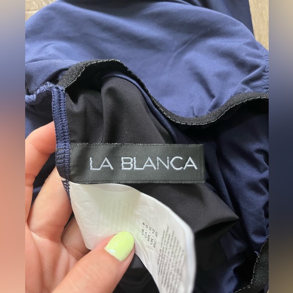 LaBlanca Island Goddess Shirred One Shoulder One Piece Swimsuit - Picture 3 of 7